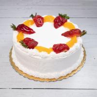 Tres Leches Cake  · Vanilla tres leches drenched with tres leches milk filled with whipped cream.