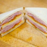 Black Forest Ham Cold Cut Sandwich · 