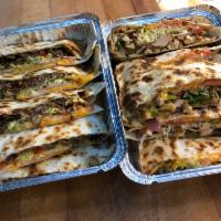 Quesadillas · Philly cheese steak