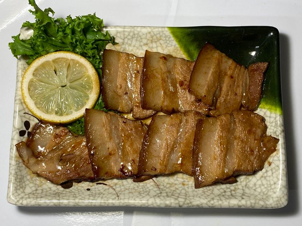 Chashu (7) · Braised pork belly in a sweet & savory sauce. 7 pieces. 