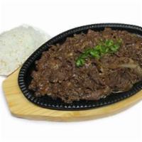 Beef Teriyaki Over Rice · 