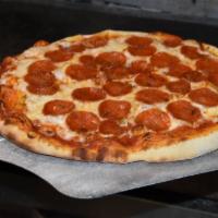 1 Topping Cheese Pizza · Your choice of 1 regular topping of pepperoni, sausage, hamburger, salami, onion, mushroom, ...