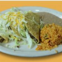 Street Tacos · 3 corn tortillas filled with your choice of beef or chicken fajita, chopped onions, cilantro...