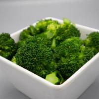 Steamed Broccoli · A healthy option for the veggie lovers.
