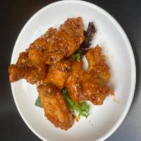 Chicken Wings · Choice of sauce. 