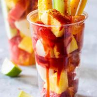 Fruit in the Cup · Watermelon, pineapple, cantaloupe, mango. 