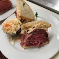 7. Rye Ridge Special Sandwich · Corned beef, pastrami, coleslaw and Russian dressing. 