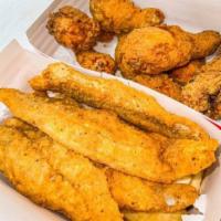 Fried Fish · Choices of whiting, flounder and tilapia.