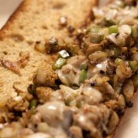 Chicken Philly Cheeseteak · Thinly Sliced Chicken with Sauteed Onions and Green Pepper Dripping with Melted Provolone Ch...