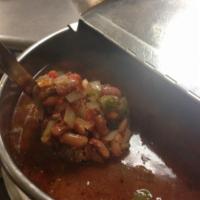 Empire Deli's Famous Beef and Bean Chili Soup · Designed and Cooked, by the Owner, Whose Special Recipe Chili has Graced the Cover of New Or...