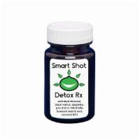 Detox Smart Shot (2oz) · Activated charcoal, black walnut, dandelion root, pau d’arco, milk thistle, burdock root, co...