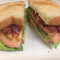 BLT Sandwich · Bacon, lettuce, tomatoes and mayonnaise.