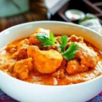 Chicken Tikka Masala · Boneless chicken pieces marinated and cooked in yogurt and spices. Broiled in the tandoor an...