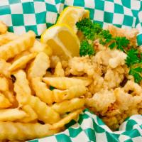 Fried Conch & Fries · Battered or breaded and deep fried. 