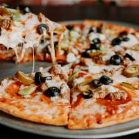 Meat and Veggie Combo Pizza · 12