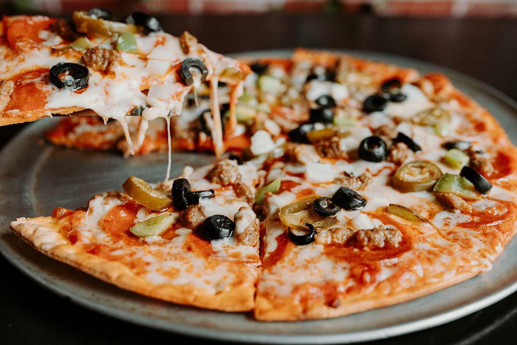 Meat and Veggie Combo Pizza · 12