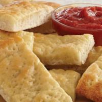 Bread Sticks · Served with pizza sauce and garlic butter sauce.