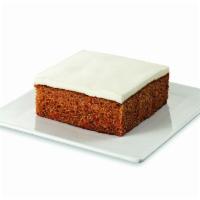 Jumbo Slice Carrot Cake · Made with carrots, raisins, pineapples, walnuts and molasses, cream cheese is stuffed with n...