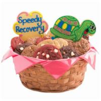 W121. Speedy Recovery Basket · One or two specialty cookies along with your choice of cookie tray. This whimsical and color...