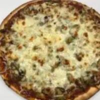 Italian Beef Special Pizza · Italian roast beef, green peppers, onions, and hot giardiniera