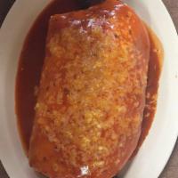 Colorado Burrito · Big burrito with your choice of meat and stuffed with lettuce, rice, beans, cheese, pico de ...