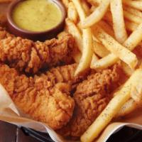 Chicken Fingers and Fries · 5pcs of chickens fingers and fries 