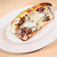 Chicago Beef (8 Inch) · A select cut of hand sliced roast beef dipped in au jus and topped with mozzarella cheese.