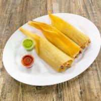 7. Tamales · Chickens or pork.