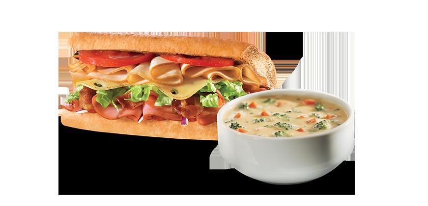 Pair Up Sub and Soup · Pick your perfect pair - 4