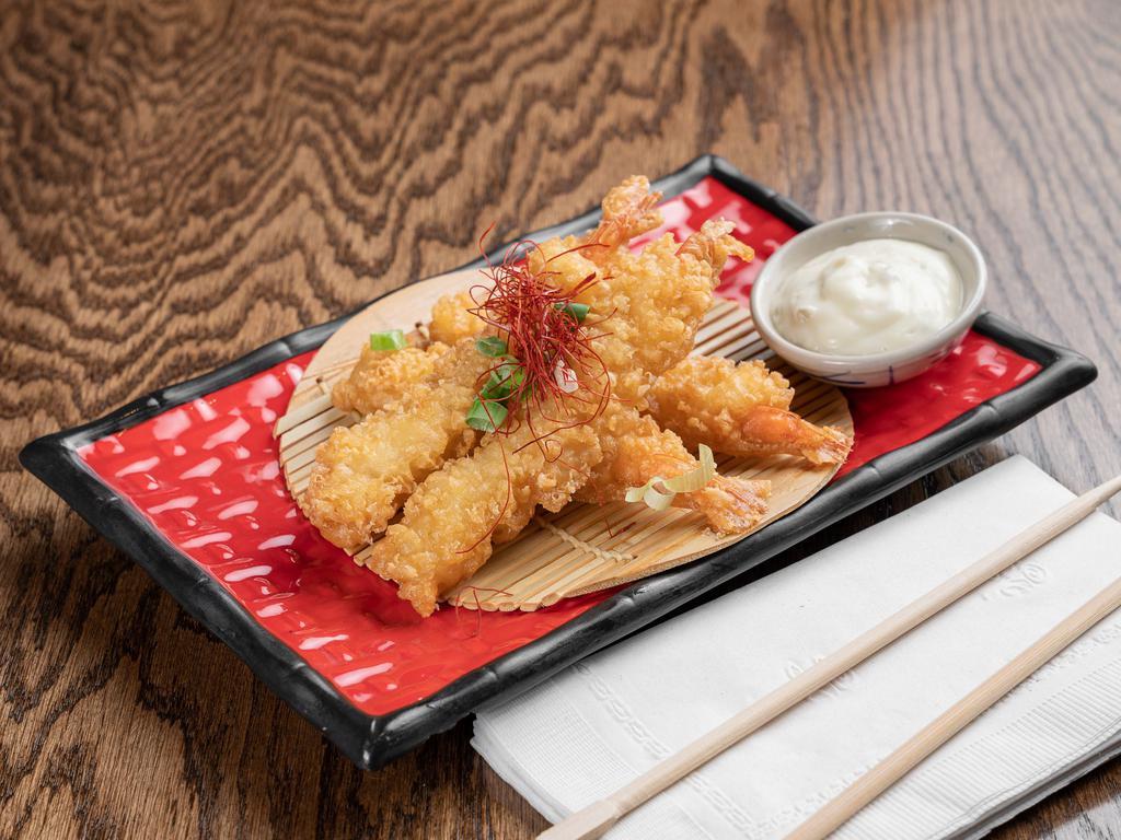 Shrimp Tempura · shrimp tempura with house tartar dressing