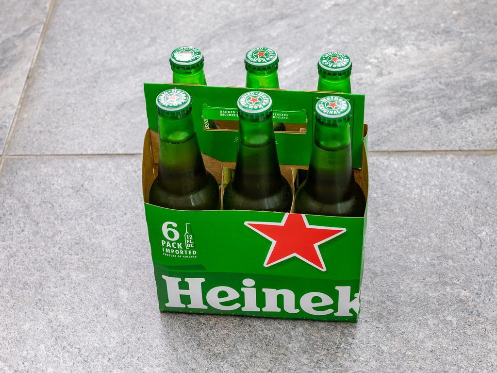 Heineken beer · Must be 21 to purchase. 12Oz 6 Pack Bottle