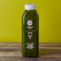 NY Love Juice · Kale, spinach, and green apples.