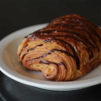 Chocolate Croissants · 100% butter croissant that is a flaky and chocolaty goodness baked fresh each morning in our...