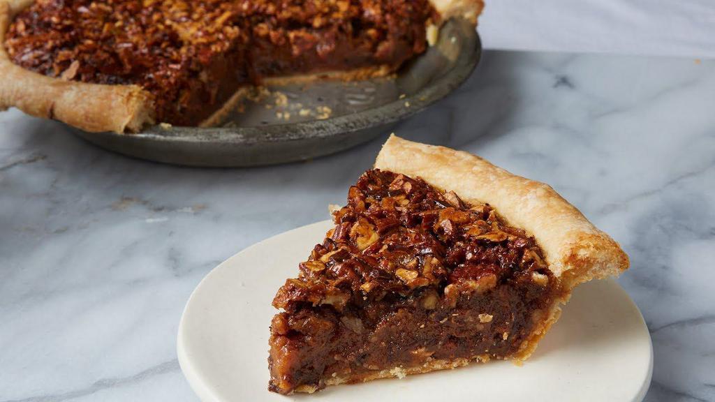 Classic Authentic A Plus Pecan Pie · Our delicious classic pecan pie is back and better! Made with AA+ maple syrup and highest quality pecans!