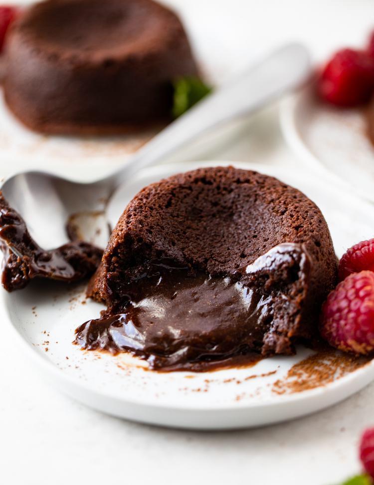 Fresh Delicious Chocolate Lava Cake  · Rich and decadent molten lava cakes filled with a silky gooey chocolate filling