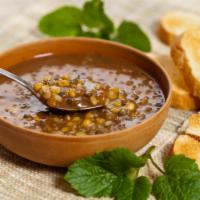 Lentils · Savory legume soup. 