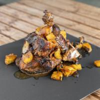 Jerk Chicken · Chopped and Served w/ Grilled Pineapple