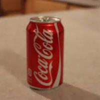 Canned Soda · Coke, Diet Coke, Sprite and Seagram's Ginger Ale