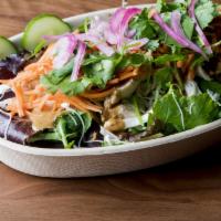 Mixed Greens Salad Bowl · Gluten free, vegan.