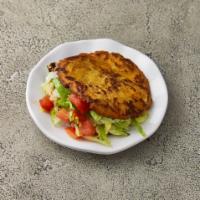 Gordita · A thick cornmeal pocket filled with beans, lettuce, tomato, cheese, sour cream and your choi...