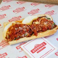 The Grandpa Chicken Parmigianino Hoagie · Our scrumptious chicken cutlet with homemade marinara sauce topped with grated Parmesan and ...