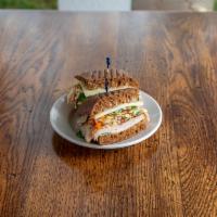 The Twisted Turkey Sandwich · Includes turkey, sweet chili Asian slaw, Swiss cheese, and honey -mayo...French or Focaccia ...