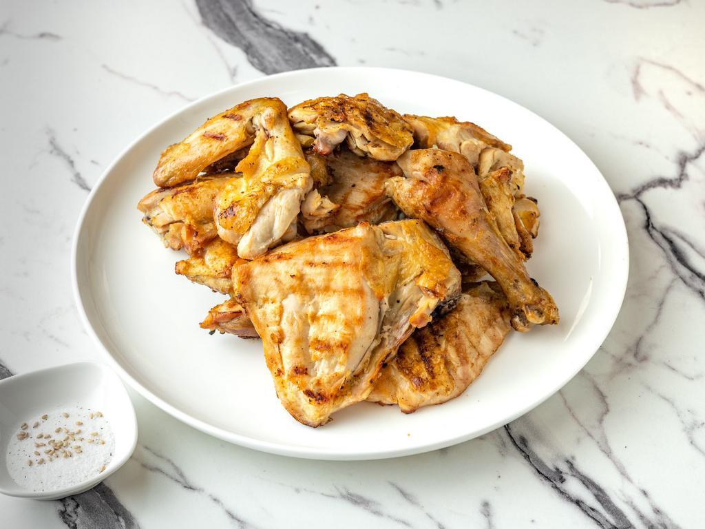 Korean Grilled Salted Chicken · Korean style grilled(charcoal) chicken. Salted on the side.