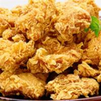 Crispy Fried Boneless Chicken · Fried Boneless Chicken with Choice of Sauces