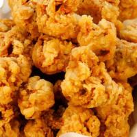 Crispy Fried Chicken Gizzard · An organ commonly found in birds and some other animals.