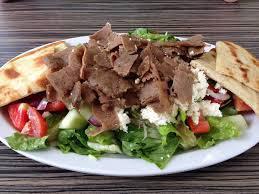 Beef/Lamb Gyro Salads  · Includes: Lettuce, Tomatoes, Cucumber, Banana Peppers, Onions
