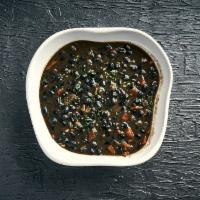 Feijao Simples (Beans) · Stewed Brazilian black beans.