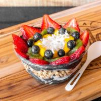 Build Your Own Acai Bowl: · Pick you base and toppings!