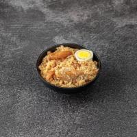 Chicken Biryani · Mixed dish of rice, chicken and spices.