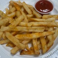 Hand Cut French Fries · Hand cut Potato Fries with our special seasoning 